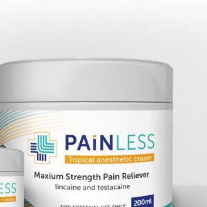 PainLess pre-treatment cream 200ml ( 9% Lidocaine, 3% Tetracaine)